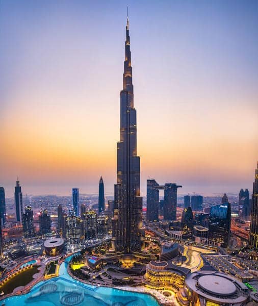 Burj Khalifa Jantar ou Almoço Experiência 2026